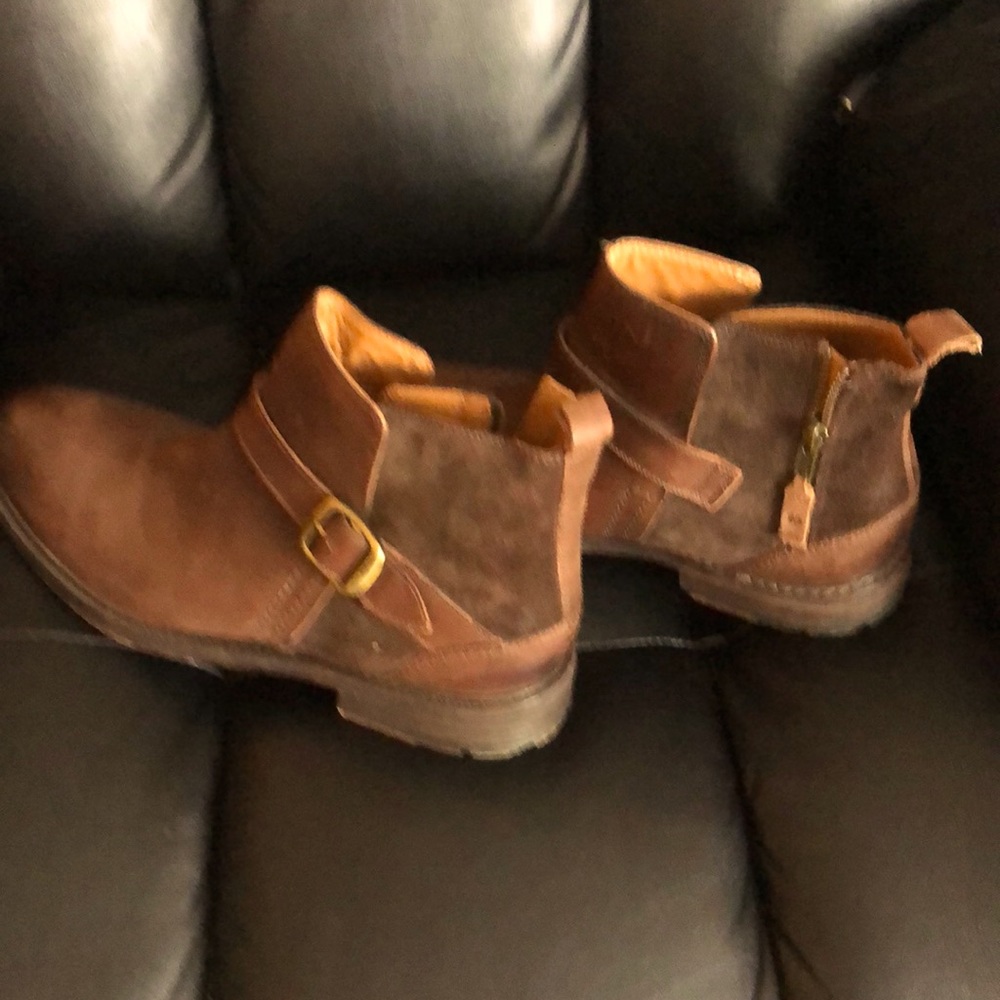 Lucky Brand dark brown boots. Size 12 medium.